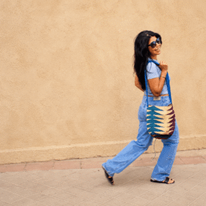 Multicolor Shigra Medium Bag