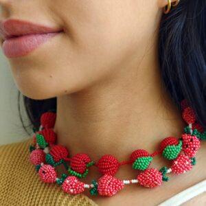 Strawberry Necklace