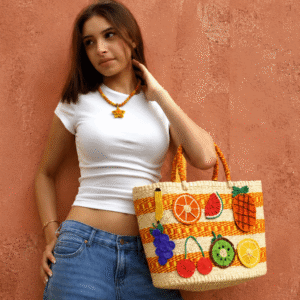 Que viva la fruta medium bag