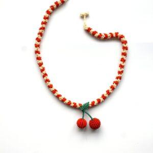 Helado de cereza Necklace