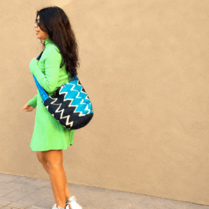 Multicolor Shigra Medium Bag