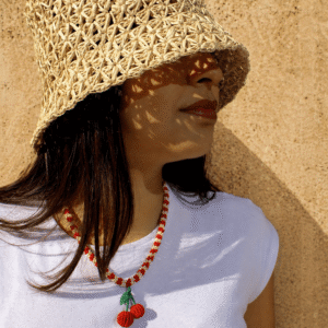 Helado de cereza Necklace